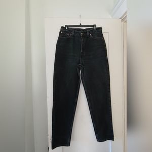 Vintage Levi's 521 Tapered Fit Tapered Leg Women's Jeans Size 14 Medium